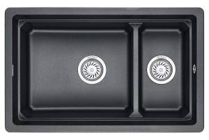 Мойка кухонная Granula Kitchen Space KS-7304U шварц