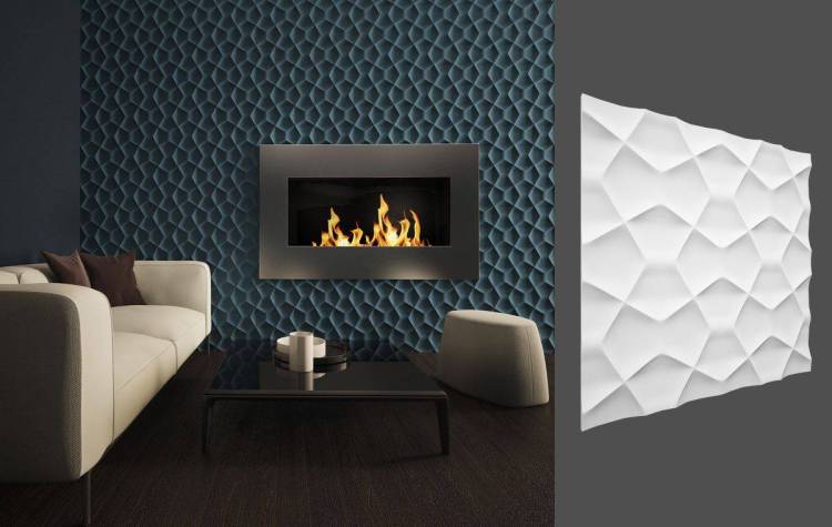 Гипсовая панель Deco Line Modern M-17 60x2.5x60