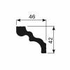 Карниз Cosca Decor KX032 200x4.2x4.6 фото 2