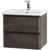 Тумба под раковину Belbagno Albano-Cer ALBANO-CER-500-2C-SO-RNG 47x44x50 Robere Nature Grigio подвесная с двумя выкатными ящиками фото 2