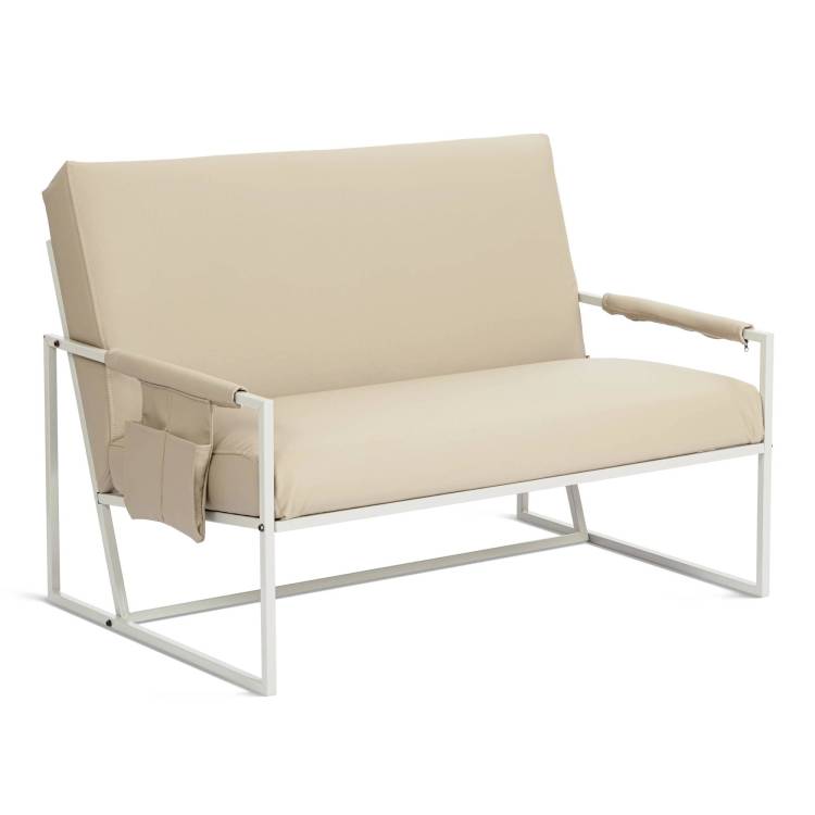 Диван Tetchair Чарли Люкс 25840 белый, кремовый