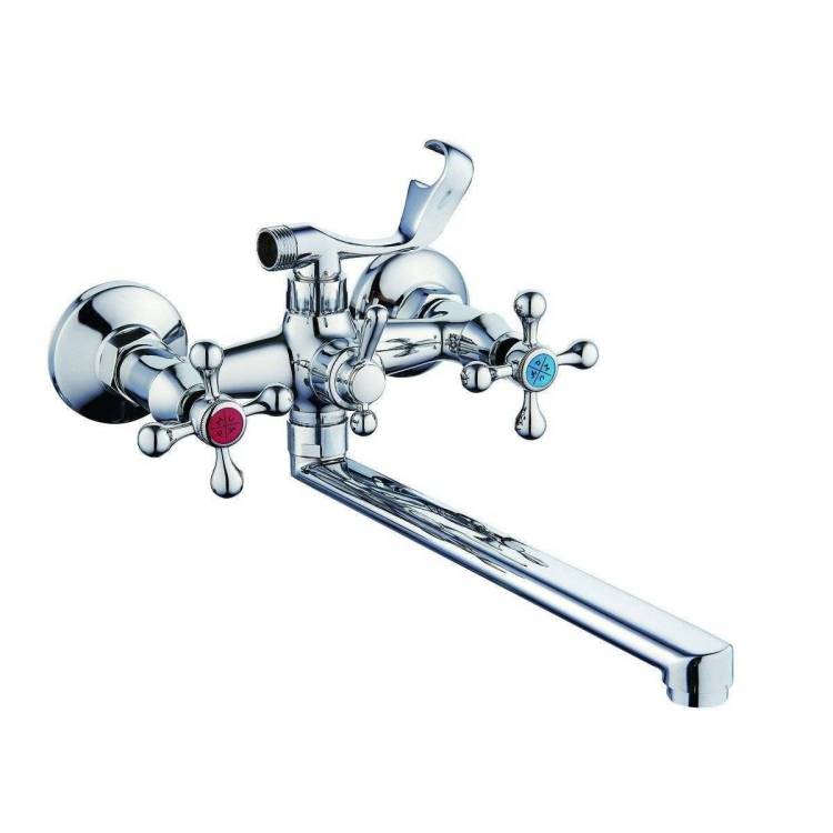 Смеситель для ванны РМС SL71-143P хром