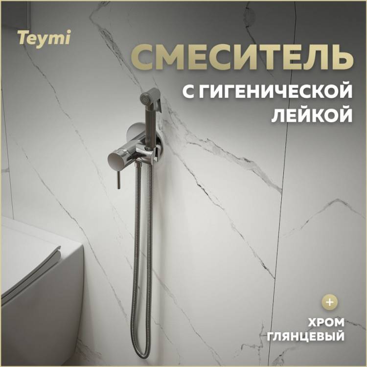 Гигиенический душ Teymi LIna T10229 хром