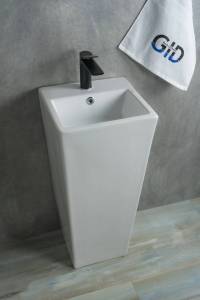 Раковина Gid Autonomo Nb147 81104 белая, 34x33x85