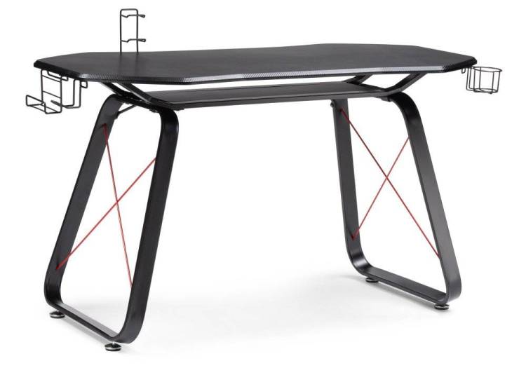 Компьютерный стол Woodville Koni 11964 black / red
