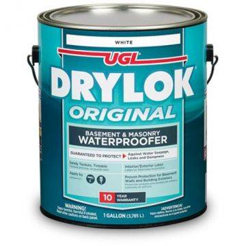 Гидроизоляционная краска Drylok Waterprofer Masonry белая 3.78 л