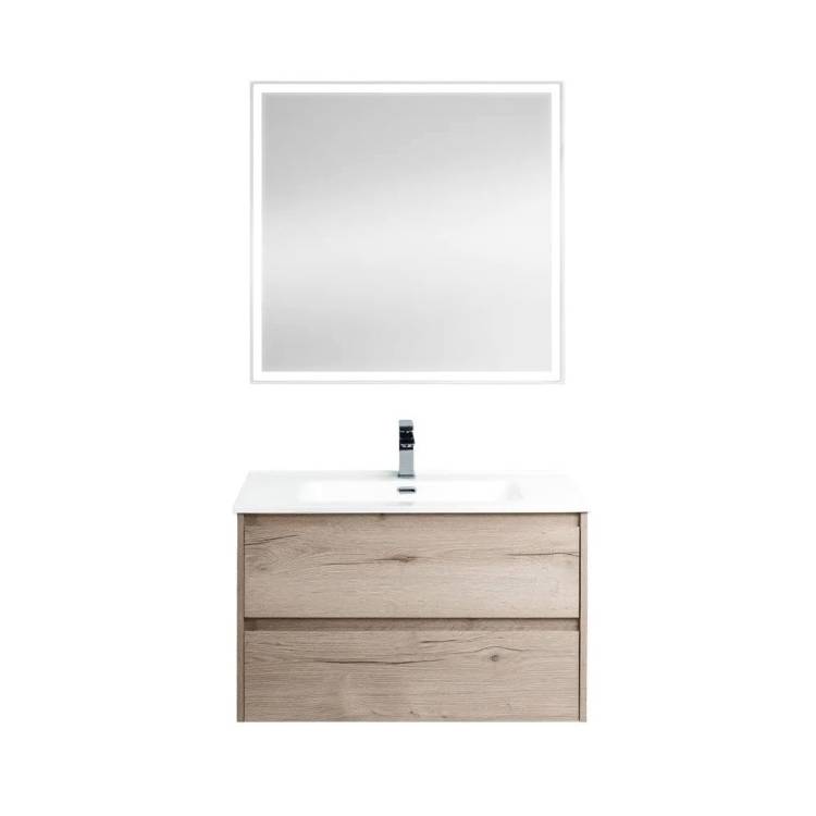 Мебель для ванной BelBagno Kraft 80 rovere galifax bianco