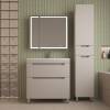 Тумба с раковиной Style Line Остин напольная, крем, раковина серый шелк, 82x80x45 фото 3