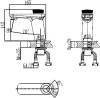 Смеситель для раковины D&K Bayern Alfeld DA1482101 фото 3
