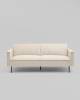 Диван-кровать Stool Group Кассель vd-cassel-cl-bone молочный, велюр рельефный фото 3