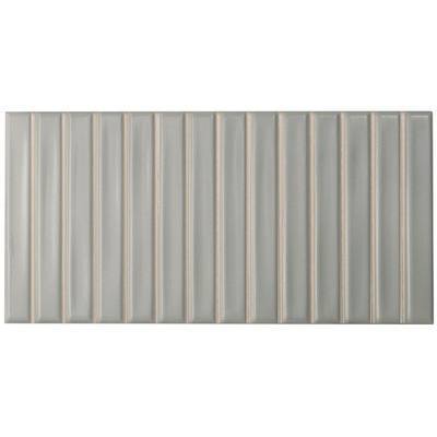 Керамическая плитка WOW Sweet Bars 128692 Grey Matt 12.5x25