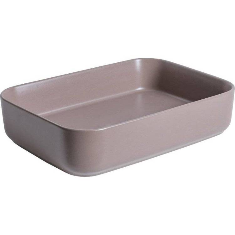 Раковина Allen Brau Fantasy 4.11021.TP Quad 50 см, коричневая