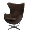 Кресло Bradex Home Egg Style Chair RF 0723 коричневый, натуральная кожа фото 2