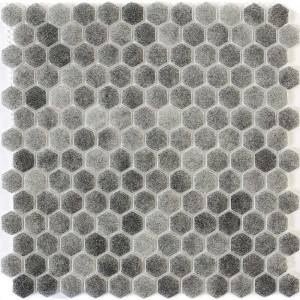 Мозаика Natural Steppa STP-GR012-HEX S Hexagon (2.5x2.5) 30x30
