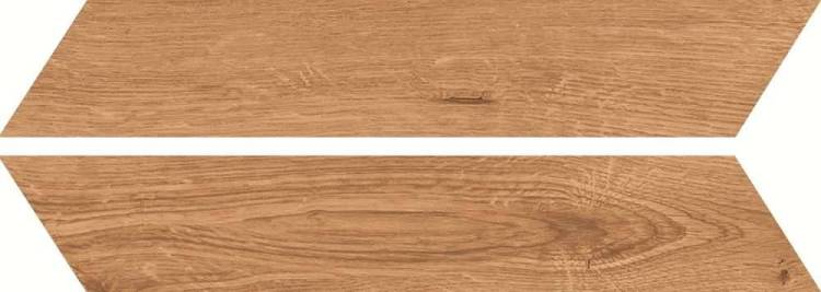 Керамогранит Bottega Ceramica Feelwood B71014 Cognac Chevron 7.5x40.7