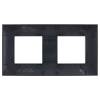 Рамка 2-постовая IEK Skandy SK-M22-K53 графит фото 2