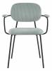 Стул Stool Group Кэрол FDC9124 OTE-MOD301 серо-голубой, черные ножки фото 3