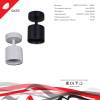 Спот Reluce 53019-9.5-001IL SPOT LIGHT GX53 BK фото 2
