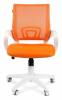 Кресло компьютерное Chairman 696 00-07014838, 7014838 Белый/Оранжевый фото 2