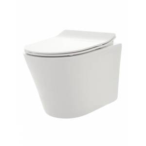 Унитаз подвесной AQUAme AQM2001 с крышкой-сиденьем микролифт