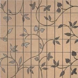 Мозаика Italgraniti Urbana UR024MA Beige Mosaico Fiore Nat Ret 45x45