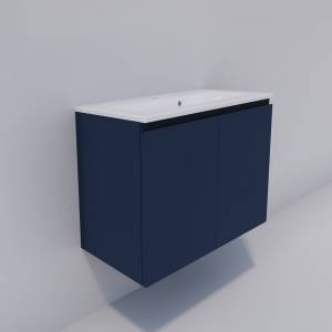 Тумба под раковину La Fenice Vita FNC-01-VIT-BG-70 Blu Grigio 70 синий матовый