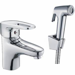 Смеситель для раковины Haiba HB1268 с гигиеническим душем