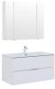 Мебель для ванной Aquanet Алвита New 100 274205 белый матовый, 1382x1010x460