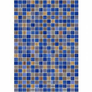 Керамическая плитка Керамин Гламур 2Т Blue 27.5x40