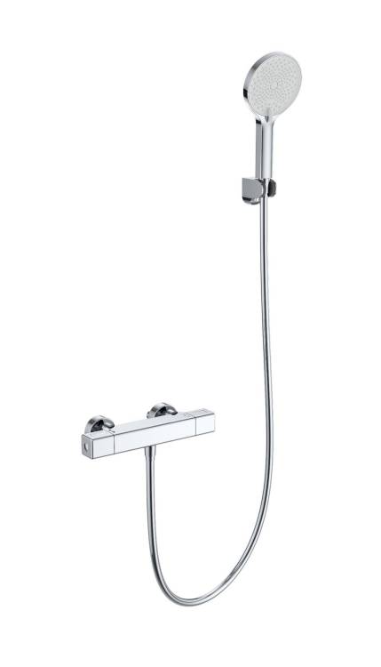 Смеситель для душа Wonzon & Woghand WW-B2016-A-CR с термостатом, хром