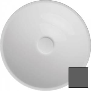 Раковина Isvea SistemaY Soft 10SY66045SV-2C антрацит матовый, 45 см