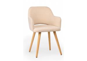 Деревянный стул Notta Эолин 360 631714 Бежевый (glory 03) / светлое дерево