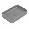 Раковина Abber Rechteck AC2207MG 50 см, серая матовая