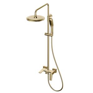 Душевая стойка Olive'S Viar 28511VRG золотой сатин