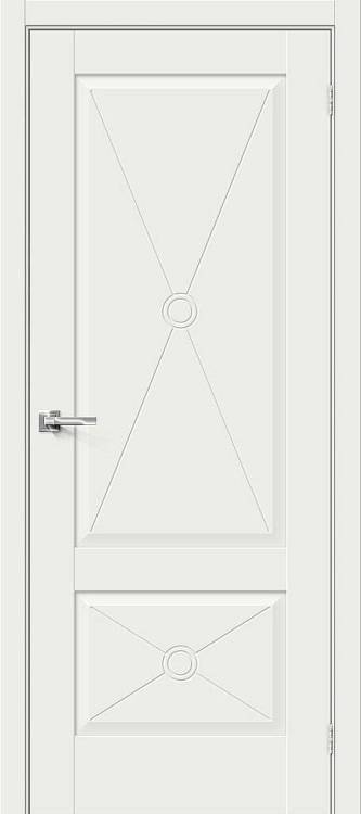 Межкомнатная дверь Bravo 066-0233 Прима-12.Ф2 White Matt 200x70