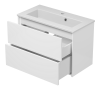 Тумба с раковиной Brevita Той УТ000025660 белая, 70 см фото 4