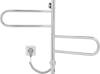 Полотенцесушитель электрический Vincea VTD-1R1CE 44x60 хром фото 4