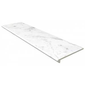 Ступень Gres De Aragon Marble 970180 Carrara Blanco Liso Peld. Red 119.7x33