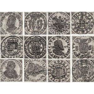 Вставка Ceracasa Dolomite Rect Olambrilla Fortune Cinder Plata 7x7