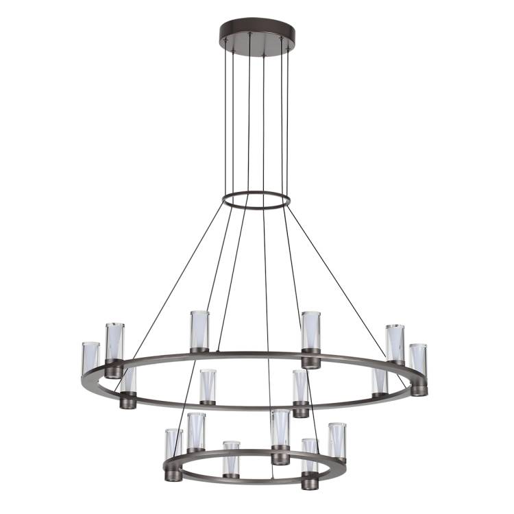Большая подвесная светодиодная люстра Odeon Light Defance 7143/110L