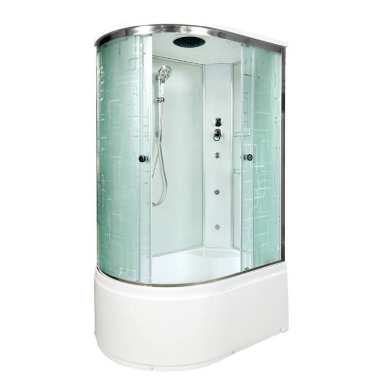 Душевая кабина AvaCan EM5012RGM с гидромассажем, 120x90x220