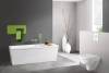 Кнопка смыва Grohe Nova Cosmopolitan 38847LI0 белая с черным фото 2