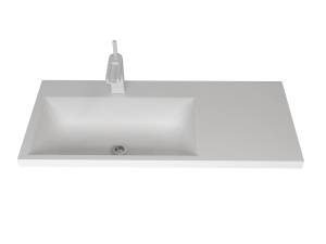 Раковина Stella Polar Одилия SP-00001636 левая, белая, 90x40