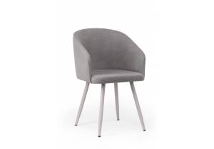 Стул на металлокаркасе Notta Монер 632664 темно-серый (glory 20) / серый
