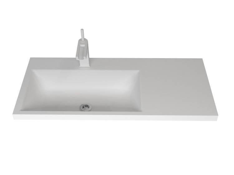 Раковина Stella Polar Одилия SP-00001636 левая, белая, 90x40