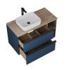 Тумба под раковину Veneciana Sangro 100 510012 индиго матовый фото 2