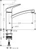 Смеситель для кухни Hansgrohe Logis 71832000 фото 2