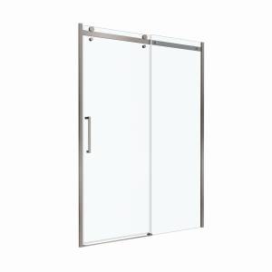 Душевая дверь в нишу BelBagno MARINO-2-BF-1-140-C-GM профиль оружейная сталь, стекло прозрачное, 140x195