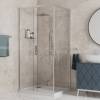 Душевой уголок Paini Dax-DaxR 84CR12080 120х80 см, прямоугольное, раздвижное, хром мат