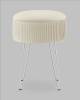 Пуф Stool Group Астор 23A1696VD-8167-01-S бежевый серебряные ножки фото 3